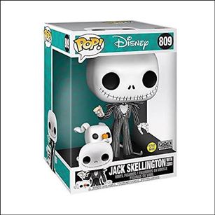 POP! Disney figure 809-B Jack Skellington with Zero  GITD (10 Inch)