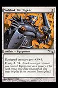 Magic the Gathering: Mirrodin (Base Set) card 272 Vulshok Battlegear