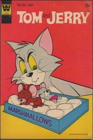 Tom and Jerry issue 262-B Whitman Cover