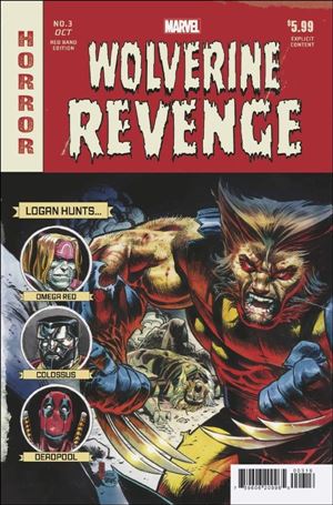 Wolverine: Revenge - Red Band Edition issue 3-C Nic Klein 1:25 Homage Polybagged Cover
