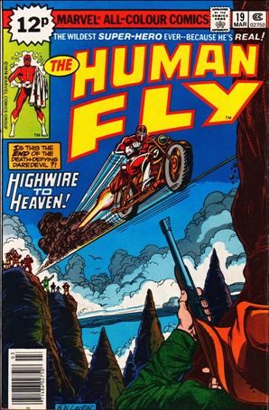 Human Fly issue 19-B UK Price Cover