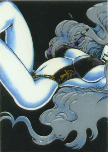 Lady Death All Chromium (Base Set) card 44 Swimsuit Cover - Part 2