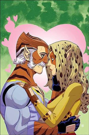 Thundercats (2024) issue 12-ZF Drew Moss Virgin 1:10 Cardstock Cover