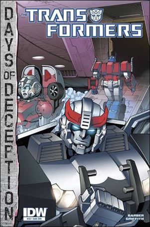 Transformers (2014) issue 35-B Casey W. Coller Subscription Cover