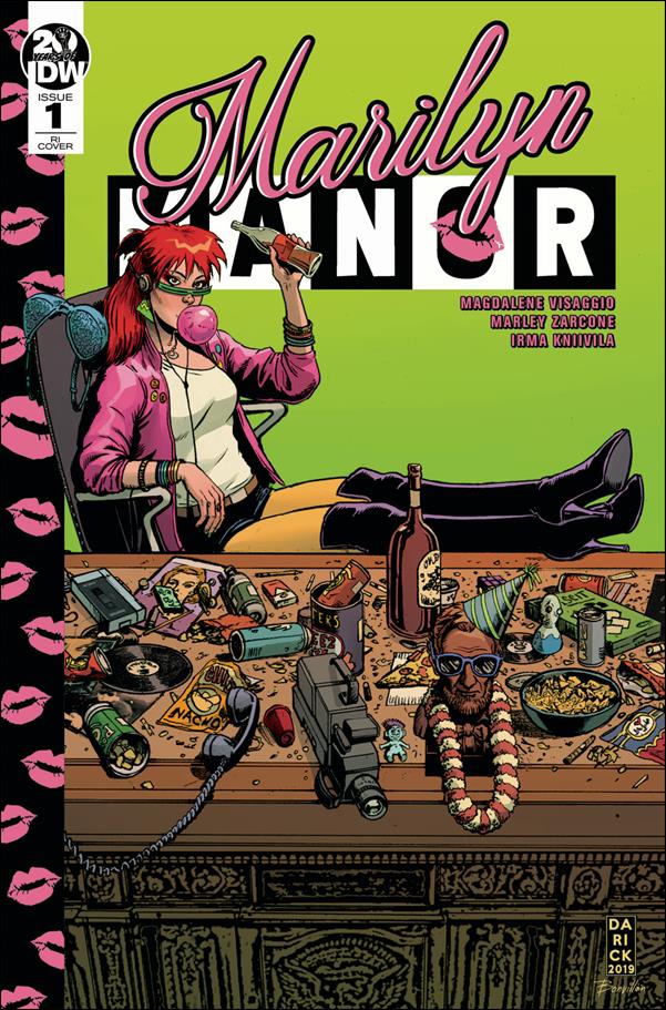 Marilyn Manor issue 1-B Darick Robertson 1:10 Cover