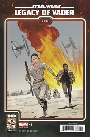 Star Wars: Legacy of Vader issue 4-B Chris Sprouse The Force Awakens 10th Ann. Cover