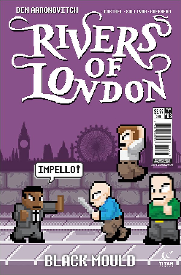 Rivers of London: Black Mould issue 3-B Matthew Waite Cover