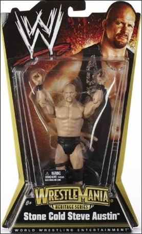 WWE: Wrestlemania Heritage (Series 1) figure 5 Stone Cold Steve Austin (Wrestlemania XVII)