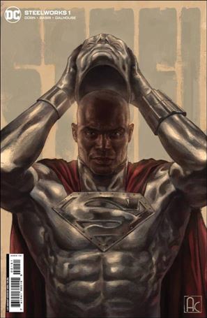 Steelworks issue 1-E Ariel Colon 1:25 Cardstock Cover