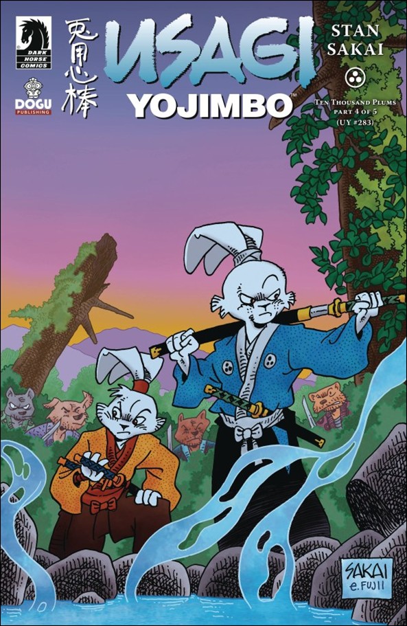 Usagi Yojimbo: Ten Thousand Plums issue 4 Stan Sakai Cover