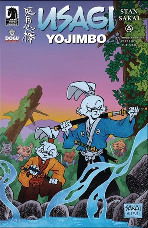 Usagi Yojimbo: Ten Thousand Plums issue 4.00 Stan Sakai Cover