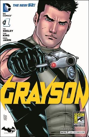 Grayson issue 1-E Giuseppe Camuncoli San Diego Comic-Con Cover