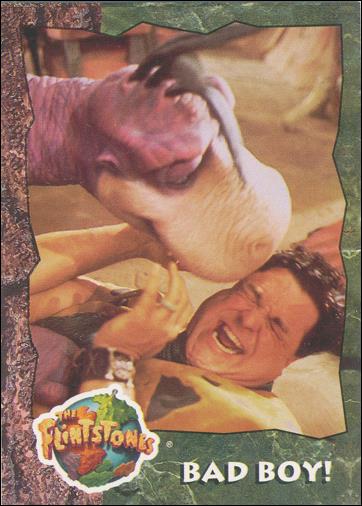 Flintstones: The Movie (Base Set) card 18 Bad Boy!
