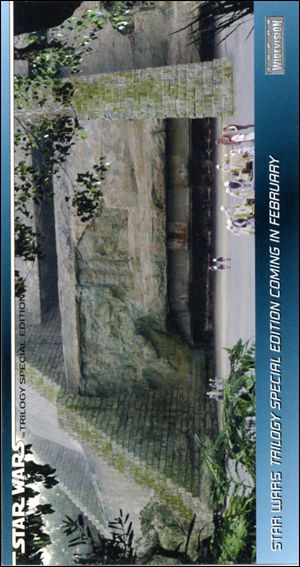 Star Wars Trilogy Special Edition Widevision (Promo) card H2 Star Wars Trilogy Special Edition Coming In Feb...