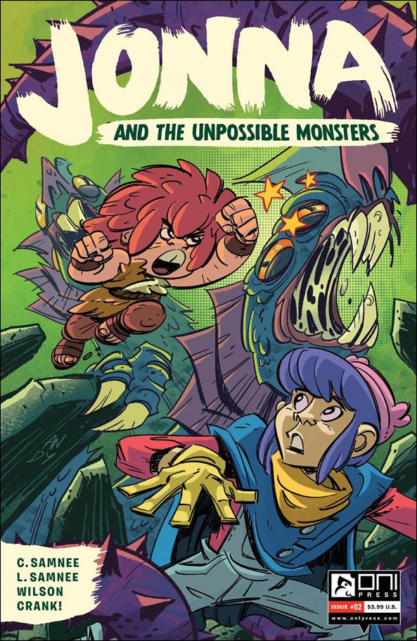 Jonna and the Unstoppable Monsters issue 2-B Andy Suriano Cover