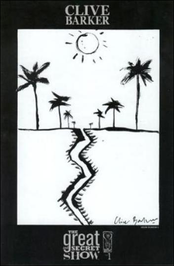 Clive Barker's The Great and Secret Show issue 1-C Black and White 1:10 Cover