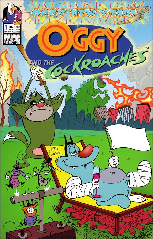 Oggy and the Cockroaches: Oggy New Year issue 1 Shannon Gallant Cover