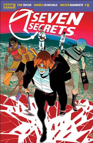 Seven Secrets issue 11 Daniele Di Nicuolo Cover