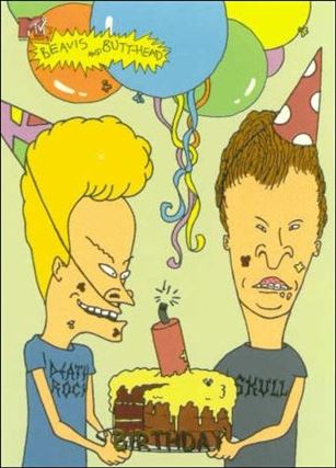 Beavis and Butt-Head (Base Set) card '6920' Birthday