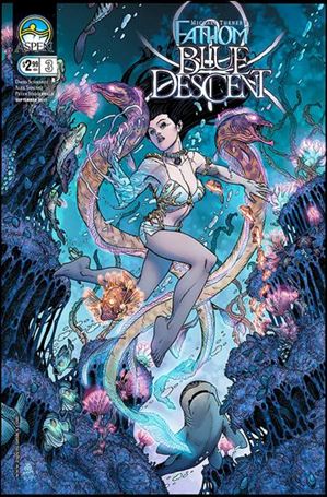 Michael Turner's Fathom: Blue Descent issue 3-B Nick Bradshaw Cover