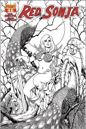 Red Sonja (2013) issue 1-I Colleen Doran 1:50 Black & White Cover