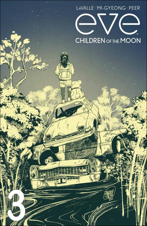 Eve: Children of the Moon issue 3-B Jahnoy Lindsay Cover