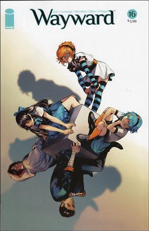 Wayward issue 16-B Kamome Shirahama Cover