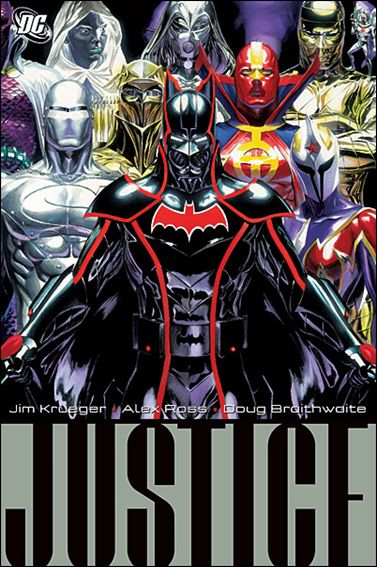 Justice issue 3 Dust Jacket 