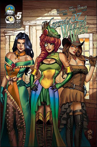 Legend of Oz: The Wicked West (2015) issue 5-B Jesse Wichmann Cover