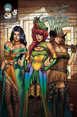 Legend of Oz: The Wicked West (2015) issue 5-B Jesse Wichmann Cover