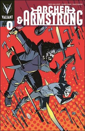 Archer and Armstrong: Archer issue 0-C Andy Kuhn 1:25 Cover