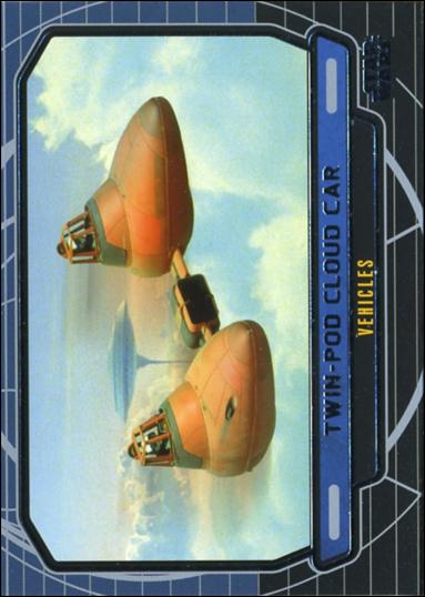 Star Wars Galactic Files (Base Set) card 283 Twin-Pod Cloud Car Vehicles
