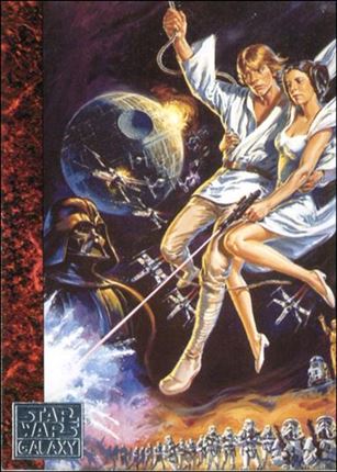 Star Wars Galaxy: Series 1 (Factory Base Set) card 53 Goozee/Seiniger