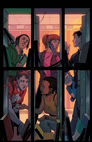 Mighty Morphin issue 12-G Javier Fernandez 1:10 FOC Reveal Virgin Cover