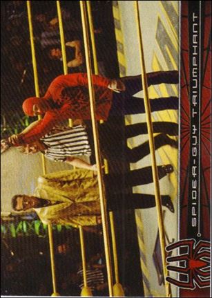 Spider-Man: The Movie (Base Set) card 32 Spider-Guy Triumphant