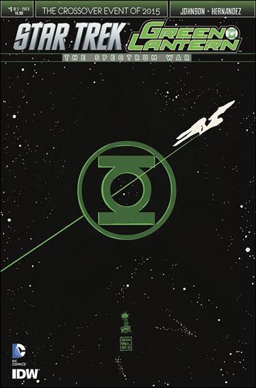 Star Trek/Green Lantern (2015) issue 1-B Francesco Francavilla Cover