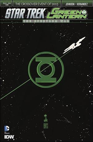 Star Trek/Green Lantern (2015) issue 1-B Francesco Francavilla Cover