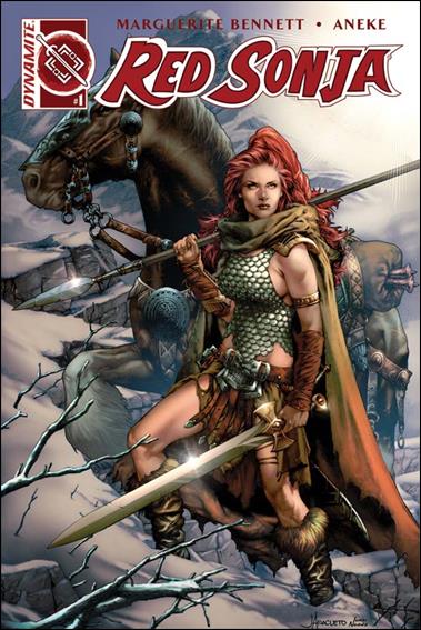 Red Sonja (2016/01) issue 1-B Jay Anacleto Connecting Cover