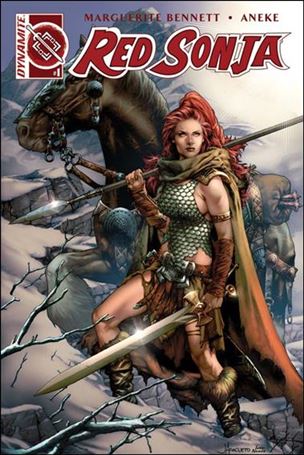 Red Sonja (2016/01) issue 1-B Jay Anacleto Connecting Cover