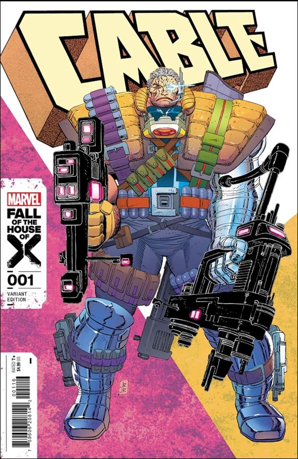 Cable (2024) issue 1-D John Romita Jr. 1:50 Hidden Gem Cover