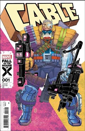 Cable (2024) issue 1-D John Romita Jr. 1:50 Hidden Gem Cover