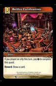 World of Warcraft: March of the Legion (Base Set) card 305 Hellfire Fortifications