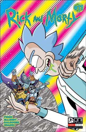 Rick and Morty (2023) issue 11 Marc Ellerby Cover