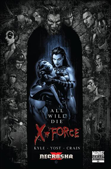 X-Force (2008) issue 25-B 1:15 "Bram Stoker's Dracula" Cover