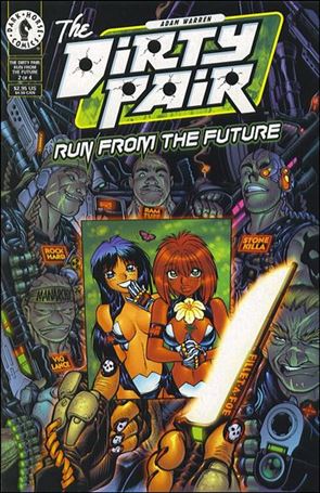 Dirty Pair: Run from the Future issue 2-B Adam Warren Cover