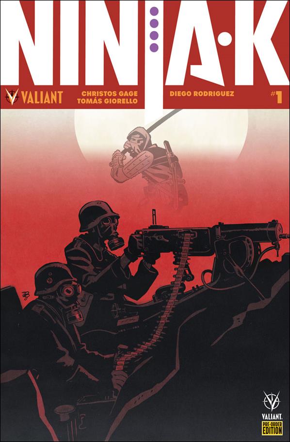 Ninja-K issue 1-F Pre-Order Edition