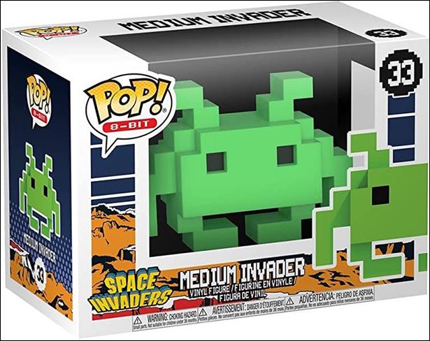 POP! 8-Bit figure 33 Medium Invader (Green)