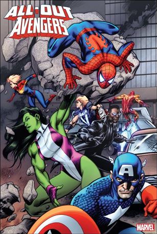 All-Out Avengers issue 5-B Alan Davis Cover