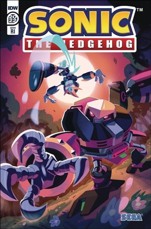 Sonic the Hedgehog Annual issue 2022-C Nathalie Fourdraine 1:10 Cover