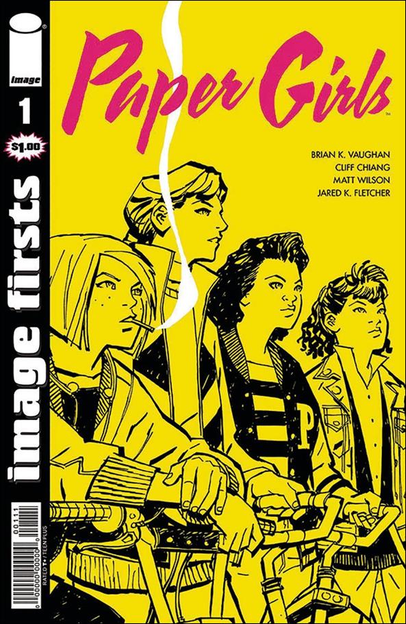 Paper Girls issue 1-B Image Firsts Edition